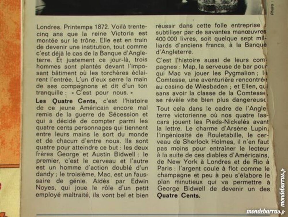 Livre-Les Quatre Cents Livres et BD