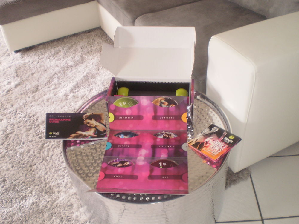 Coffret Zumba fitness exhilarate Sports