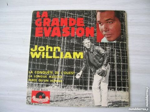 45 TOURS EP JOHN WILLIAM La grande vasion 5 Nantes (44)
