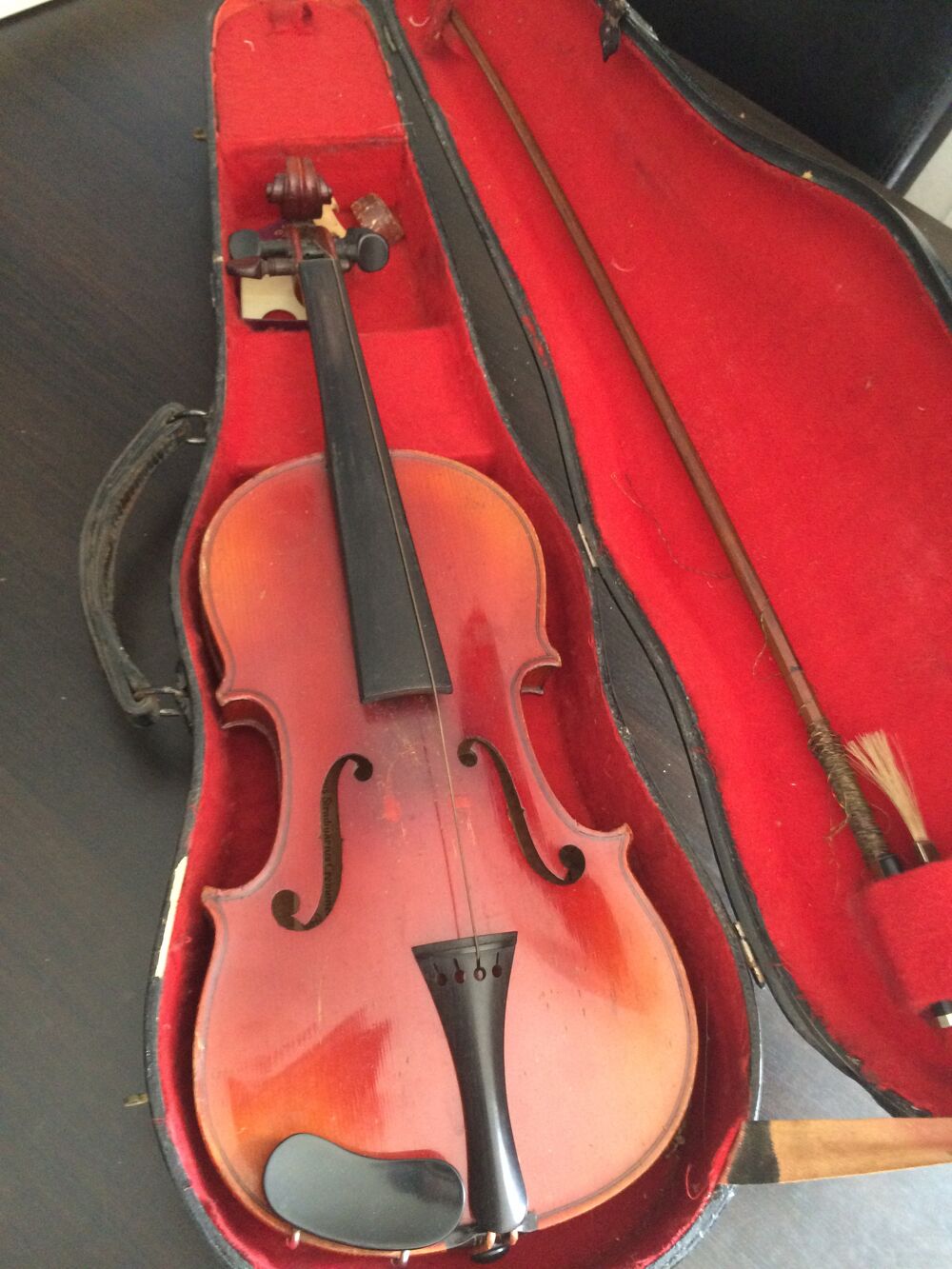 Superbe Violon Ancien J&eacute;r&ocirc;me Thibouville Lamy Copie Stradiuarius Avec &Eacute;tui en bois Instruments de musique