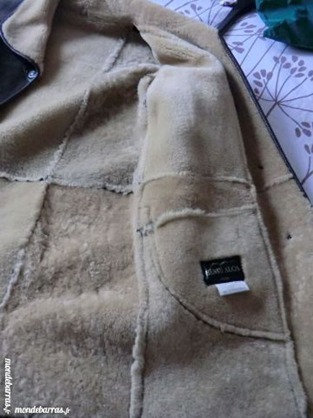 manteau en cuir Vêtements