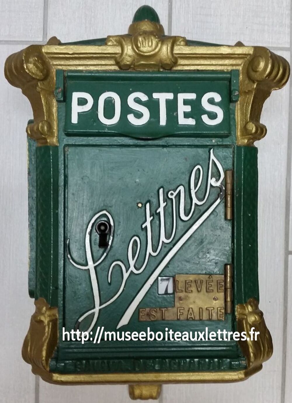 boite aux lettres ptt mougeotte delachanal lettres 