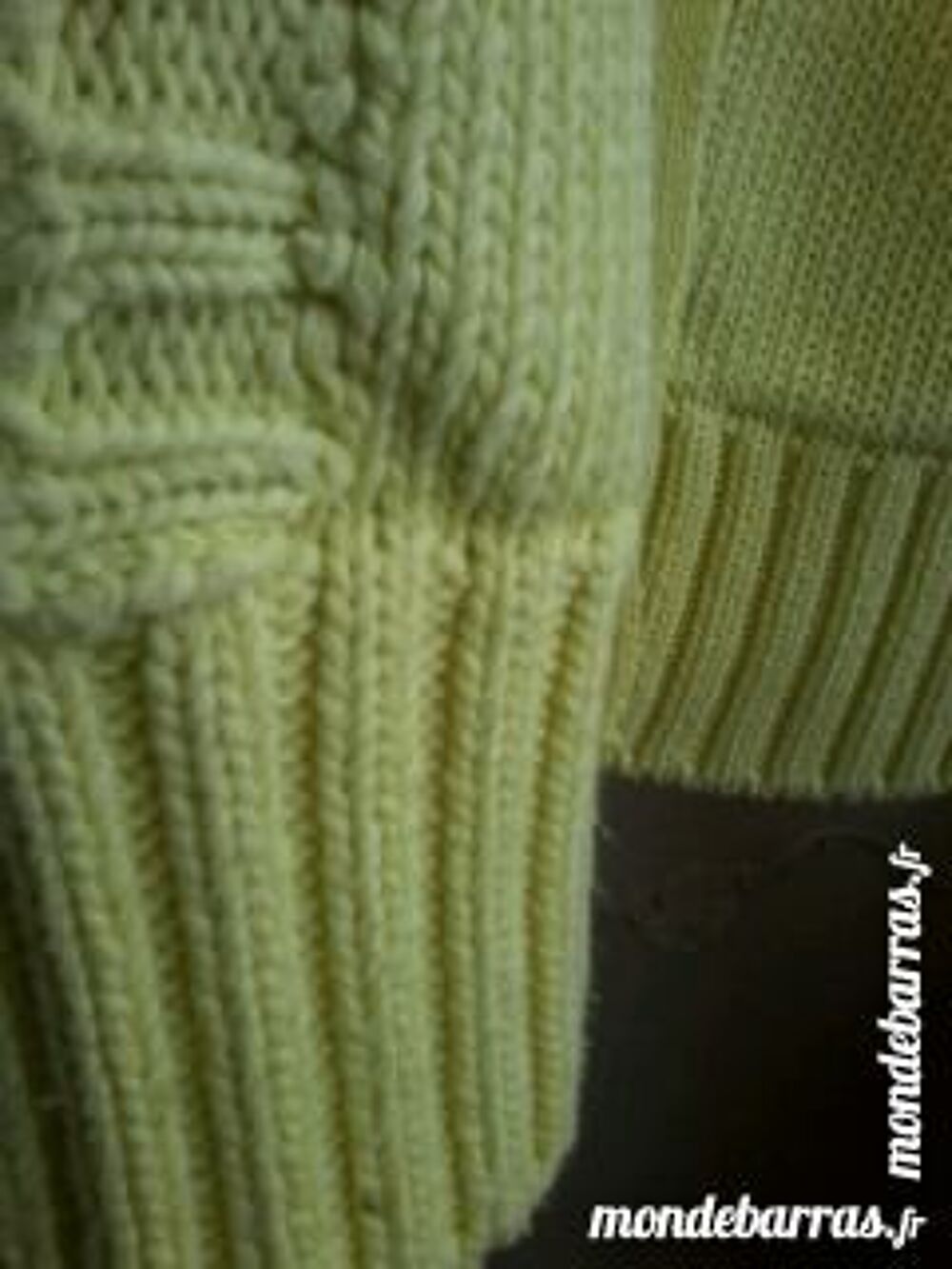 GILET JAUNE TAILLE M 38/40 PHILDAR D'OCCAS. Vêtements