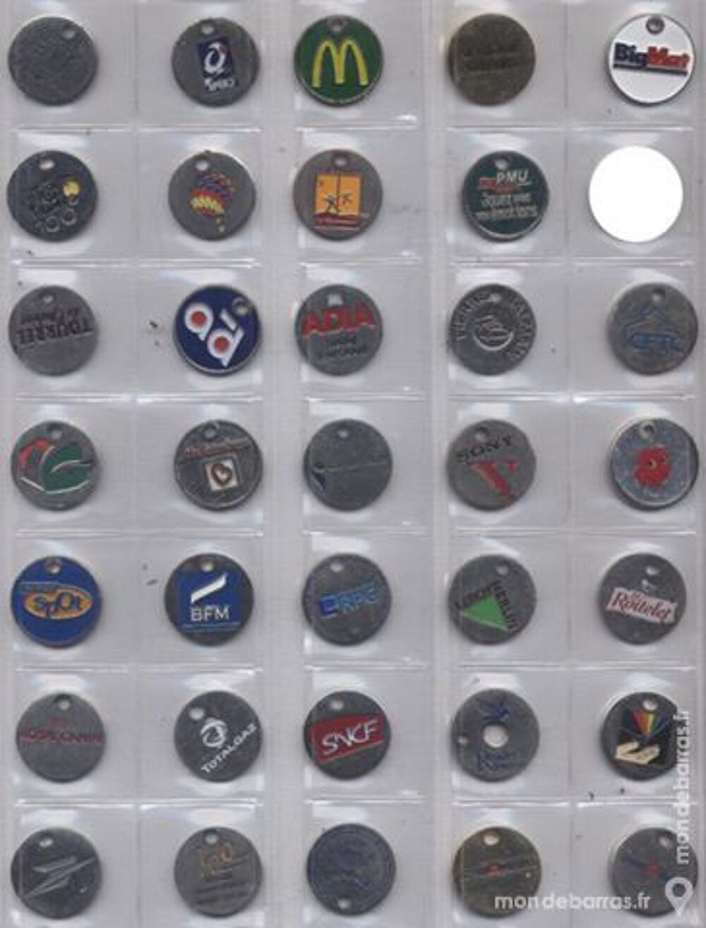 ECHANGE JETONS DE CADDIE 