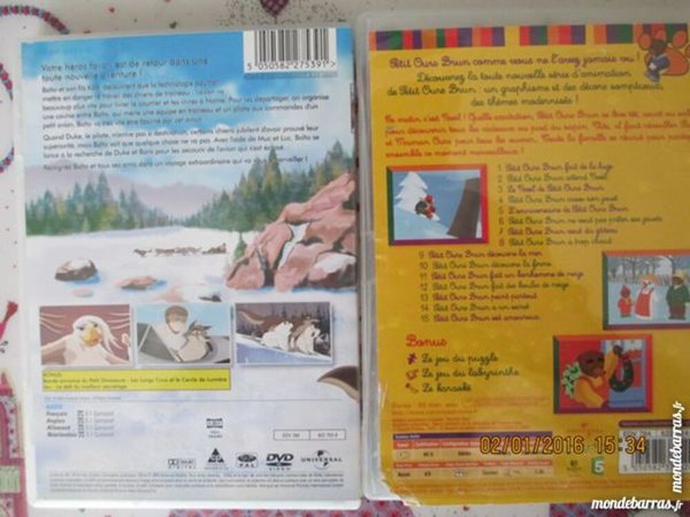 BALTO 3 et le No&euml;l de petit ours brun DVD et blu-ray