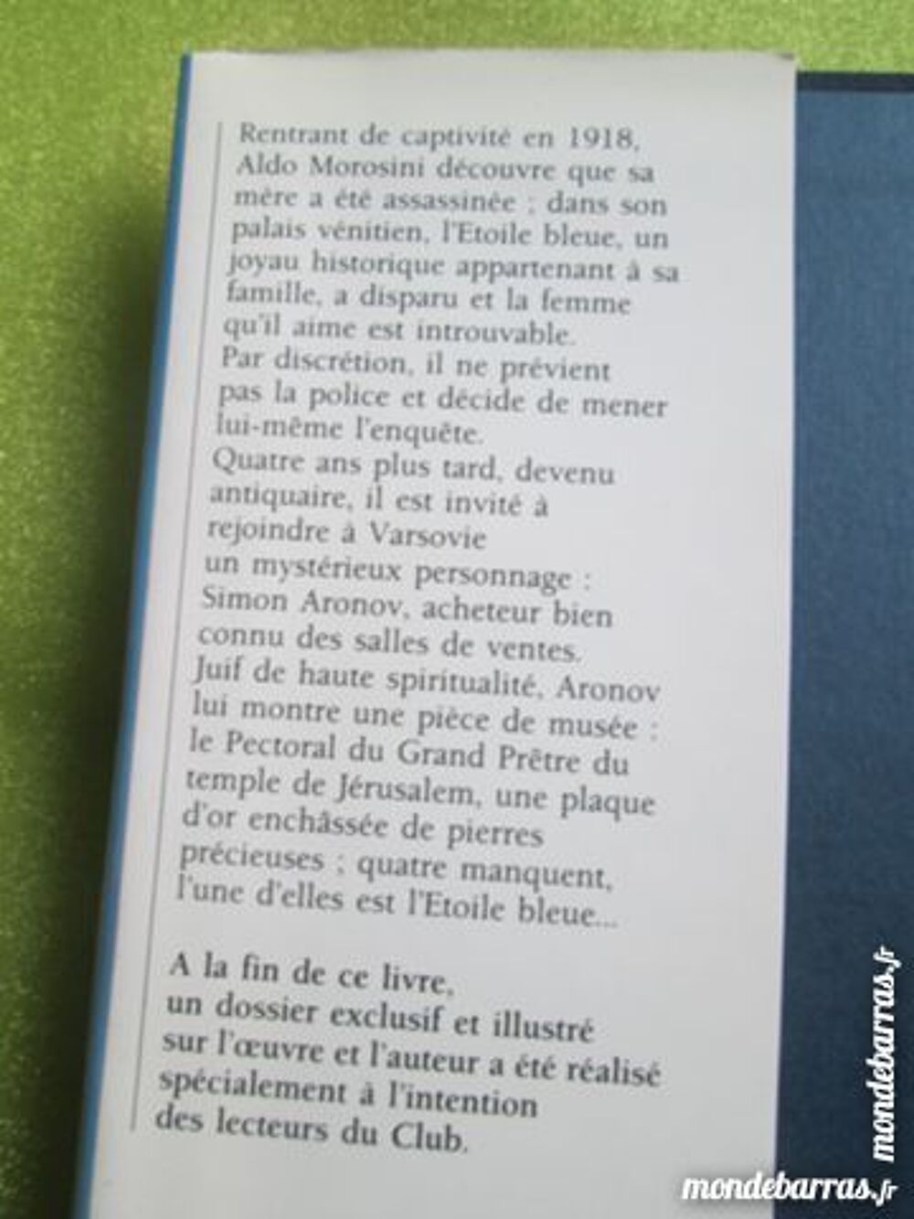 "Le Boiteux de Varsovie ""l'Etoile bleue""" Livres et BD