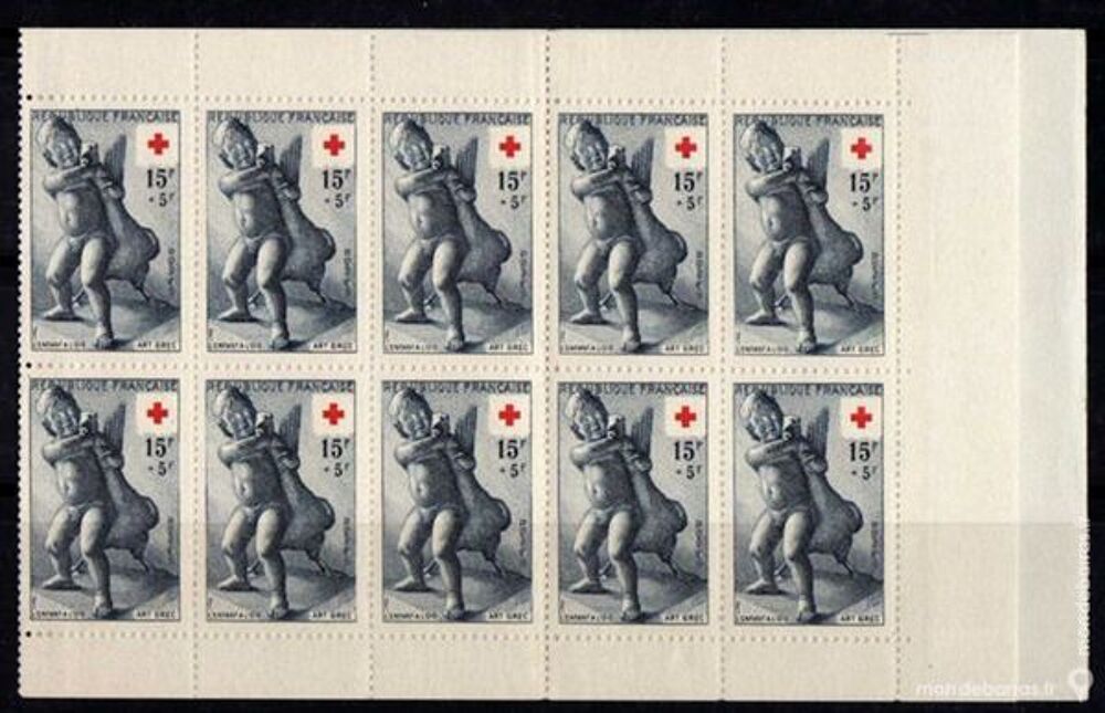 N&deg; 2004 - CARNET NEUF CROIX ROUGE 1955 