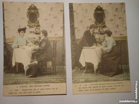 CPA serie de 6 Hotel des Roches noires  25G2 6 Gr�zieu-la-Varenne (69)