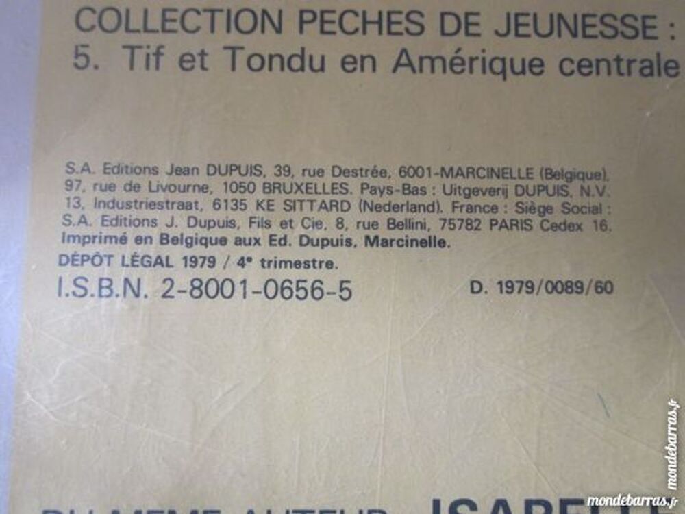 BD E O TIF ET TONDU 27 LES PASSE MONTAGNES Livres et BD