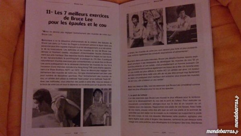 LIVRE S'ENTRAINER AVEC BRUCE LEE Livres et BD