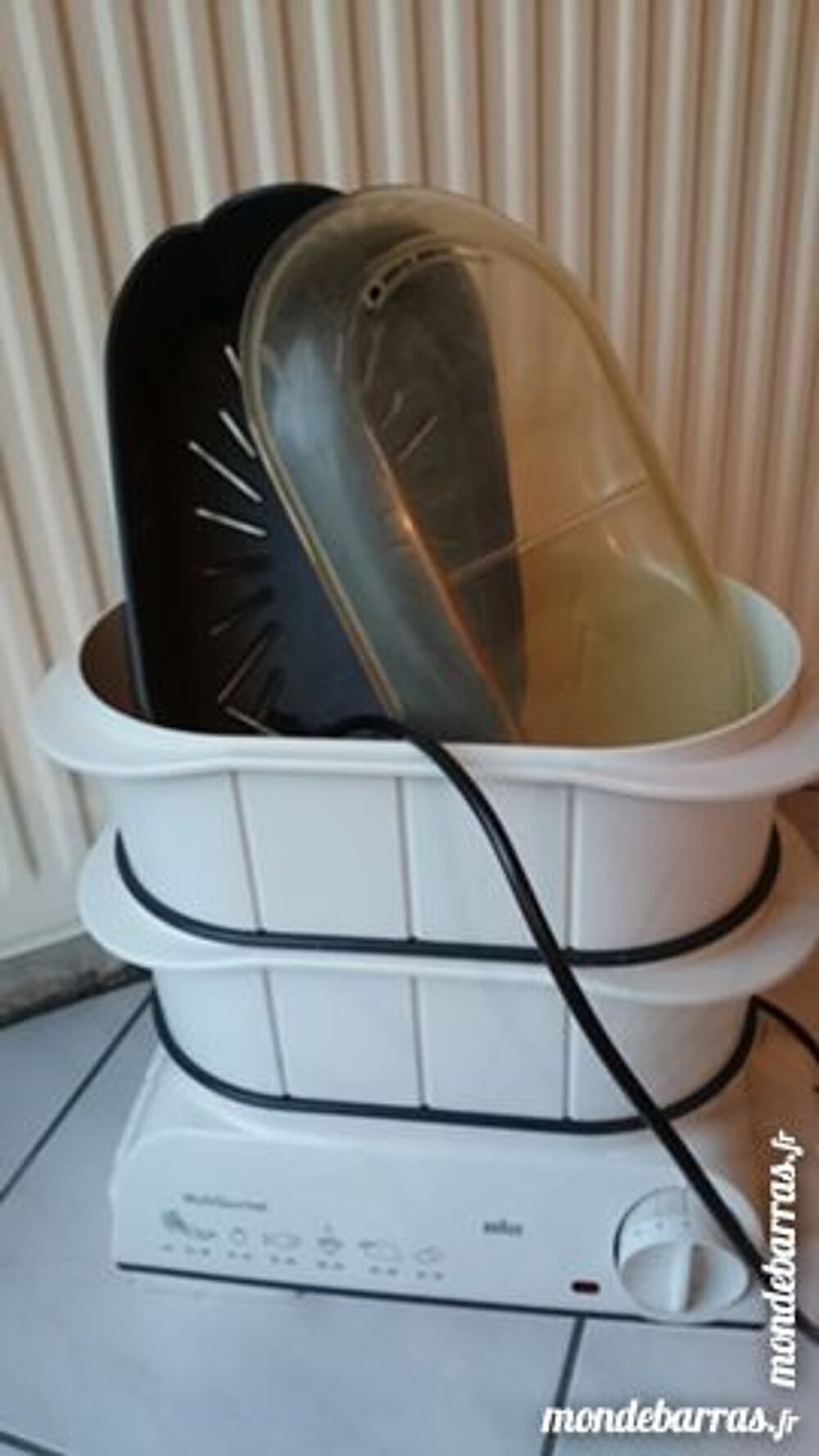 Cuiseur &agrave; vapeur MultiGourmet de Braun Electroménager