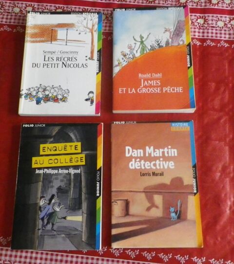 LOT DE 4 FOLIO JUNIOR PETIT NICOLAS ETC 5 Attainville (95)