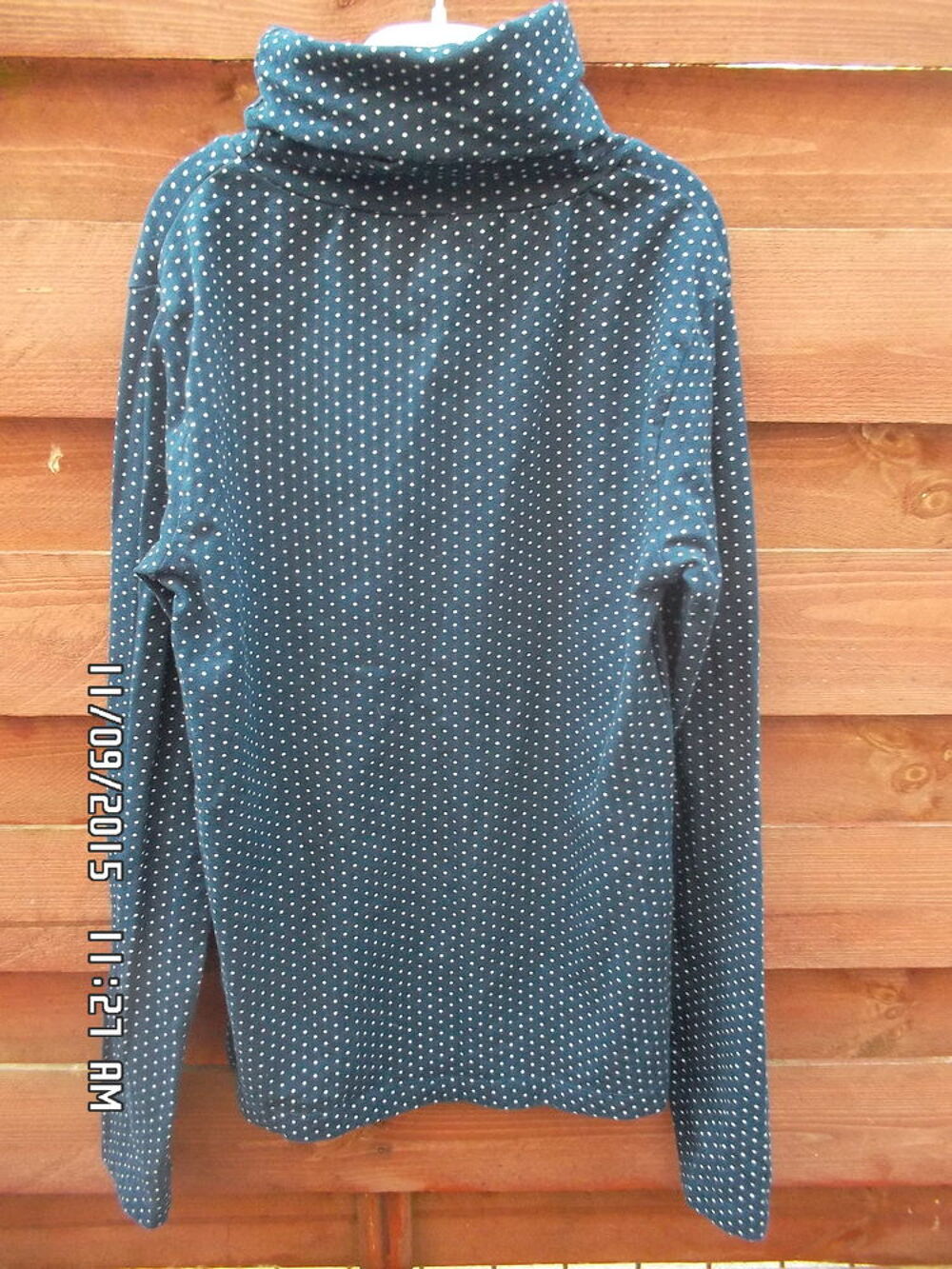 SOUS PULL BLEU MARINE A POIX DPAM*JUSTE 1E*KIKI60230 Vêtements enfants