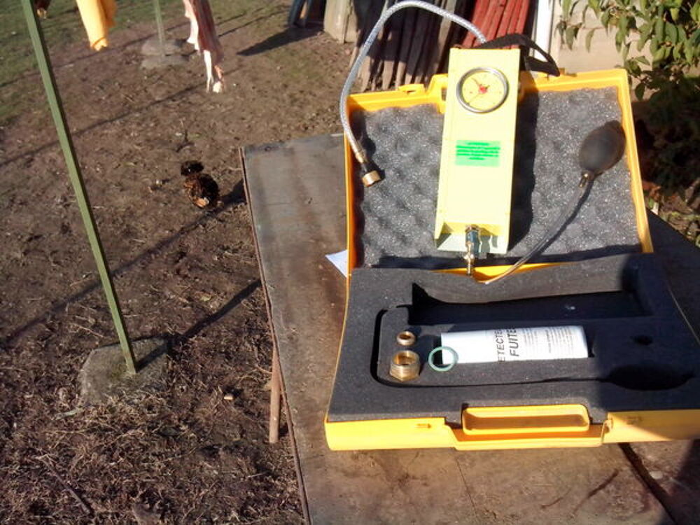 POMPE D4EPREUVE GAZ Bricolage