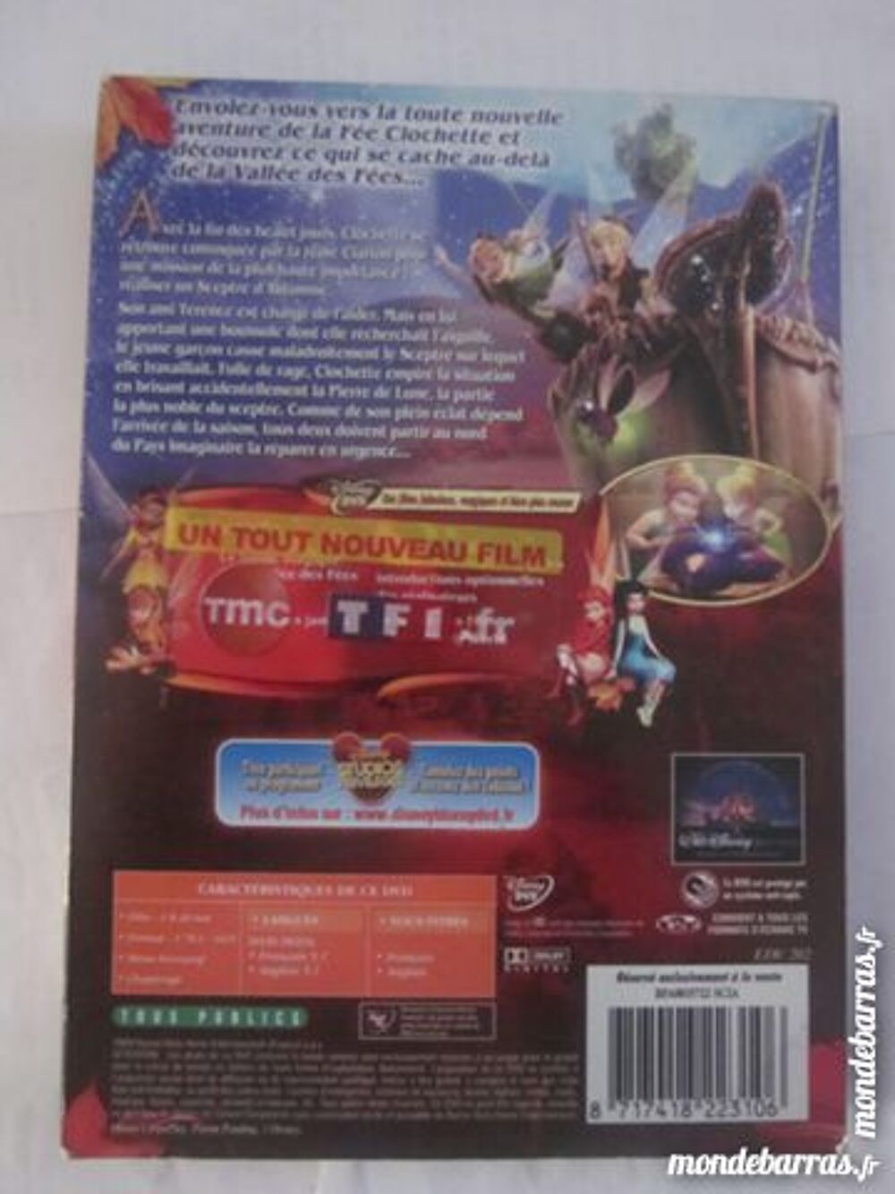 DVD DISNEY - CLOCHETTE ET LA PIERRE DE LUNE DVD et blu-ray