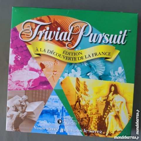 Trivial pursuit  la decouverte de la france 5 Cabestany (66)