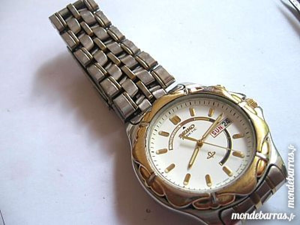 SEIKO KINETIC 5M43 automatique SEI0051 Bijoux et montres