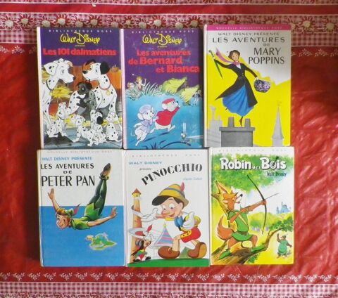 LOT 6 BIBLIO ROSE DISNEY N°3 10 Attainville (95)