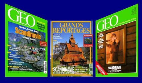 SCANDINAVIE.géo.VOYAGE / prixportcompris 12 Reims (51)