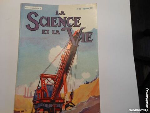 science et vie N171 de septembre 1931 5 Grzieu-la-Varenne (69)