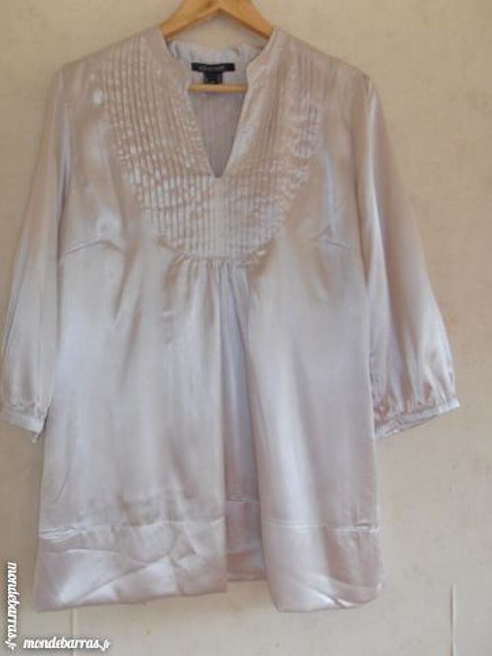 Tunique beige ros&eacute; Vêtements