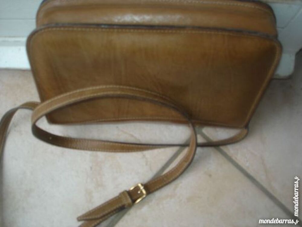 SAC LORENZO TOUT CUIR (vintage) Maroquinerie