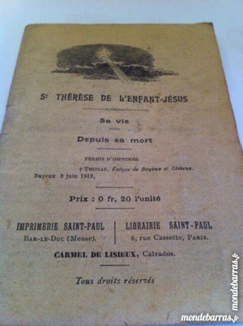 SAINTE THERESE de l'enfant JESUS (1913) 2 Saint-Vallier (71)