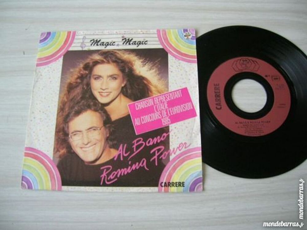 45 Tours AL BANO &amp; ROMINA POWER EUROVISION 1985 CD et vinyles