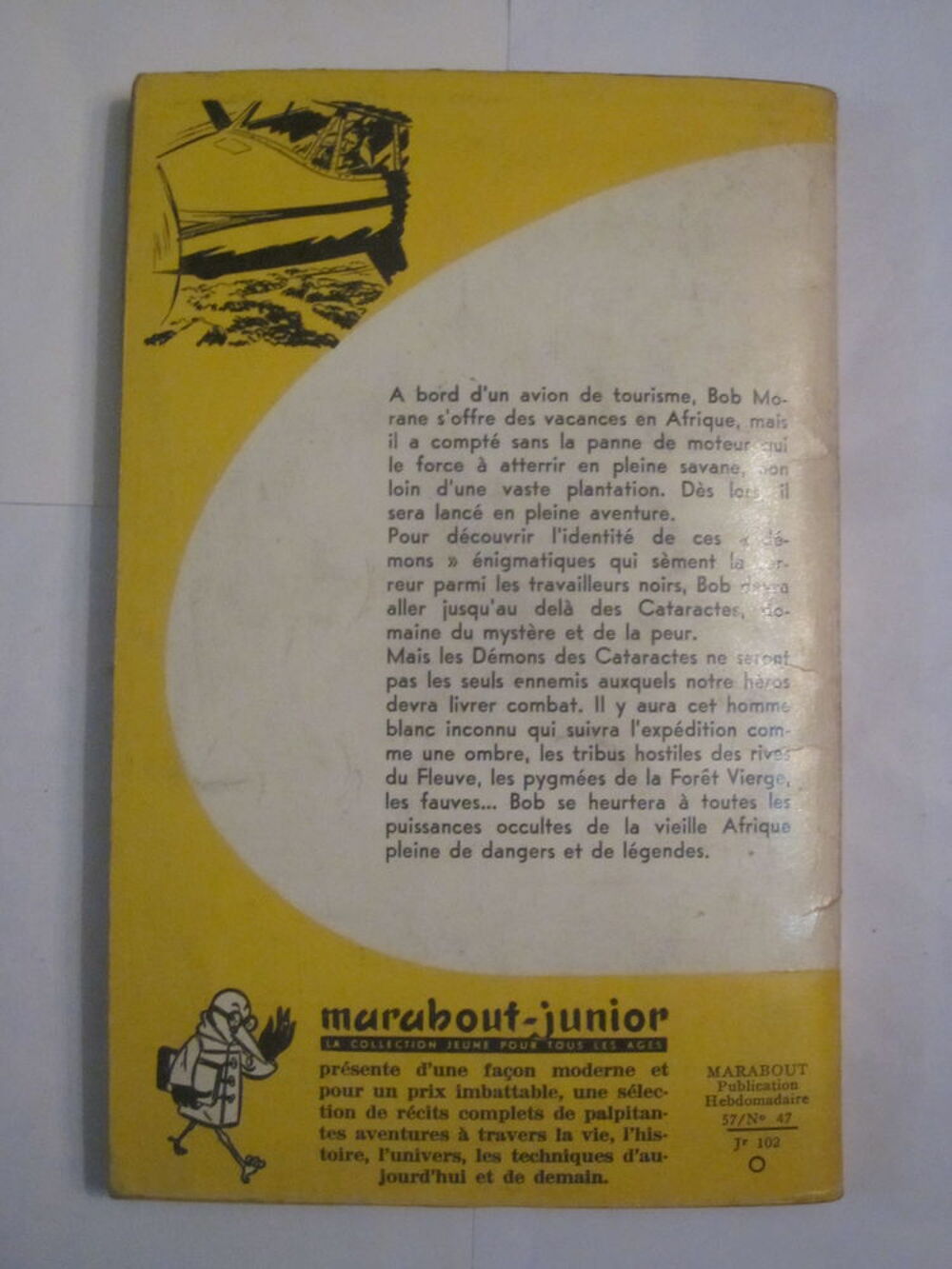 BOB MORANE - LES DEMONS DES CATARACTES Livres et BD