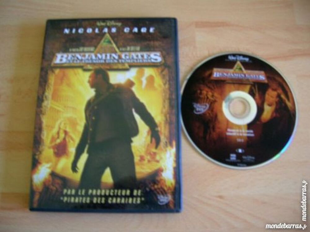 DVD BENJAMIN GATES et le tr&eacute;sor des templiers DVD et blu-ray