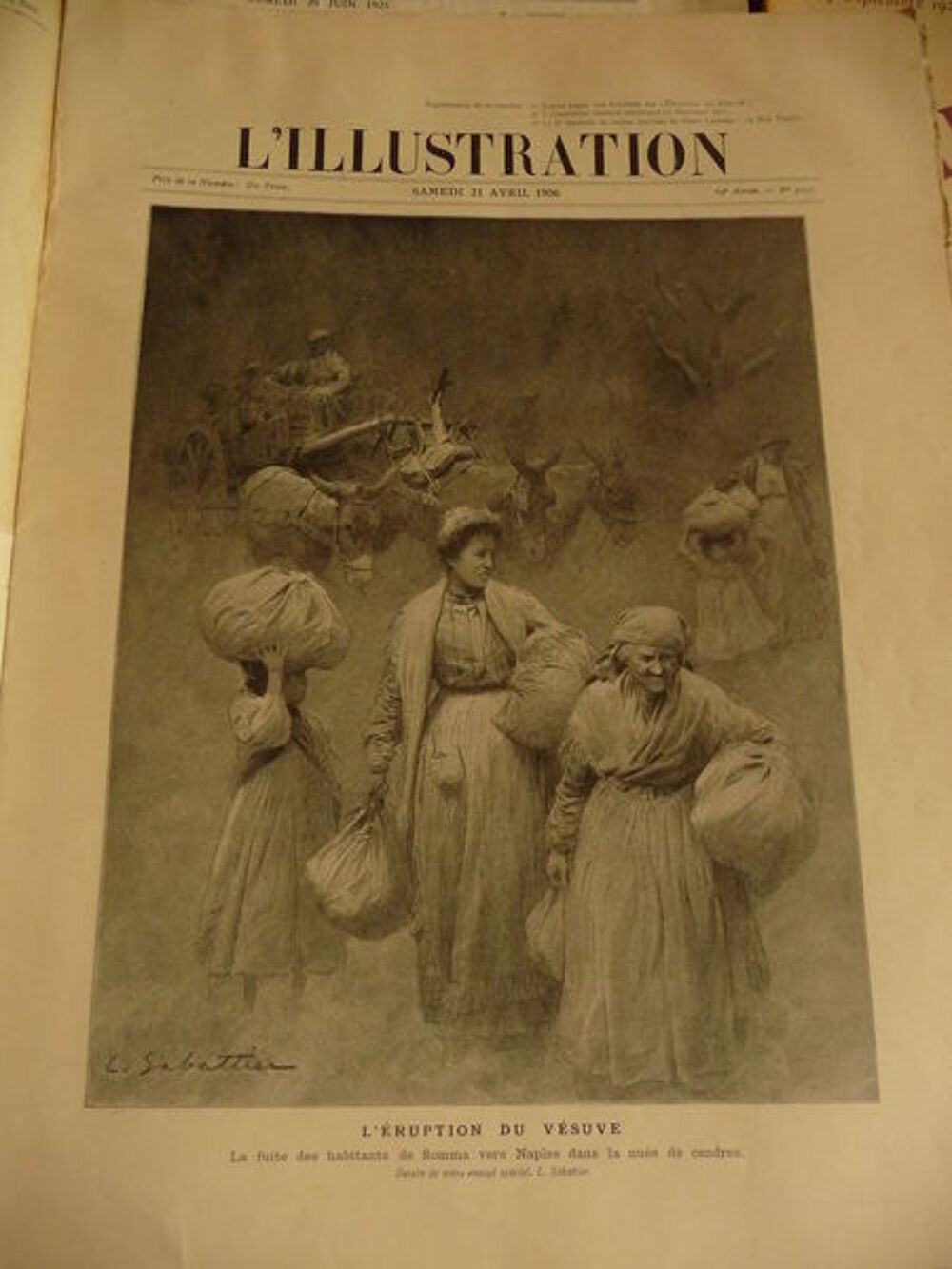 Revues L'ILLUSTRATION, ann&eacute;e 1906-1915-1925-1926 