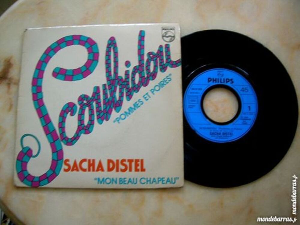 45 TOURS SACHA DISTEL Scoubidou CD et vinyles