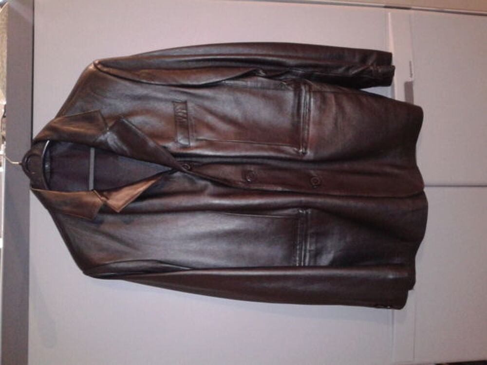 Blazer Cuir Homme Vêtements