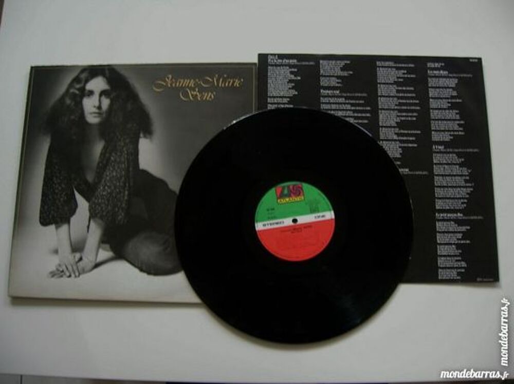 33 TOURS JEANNE MARIE SENS Il a la t&ecirc;te d'un po&egrave;te CD et vinyles