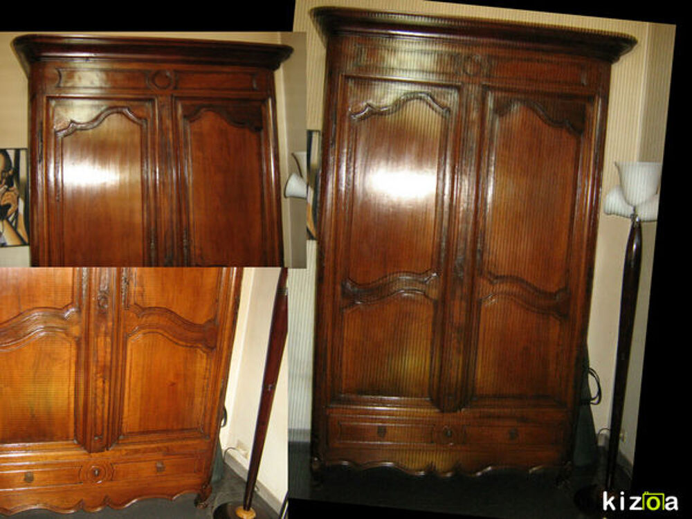 Belle armoire noyer &eacute;poque Louis 15 Provencale en parfait Meubles