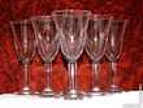 6 anciens verres &agrave; pied de bistrot vintage caf&eacute; Bourse des collections