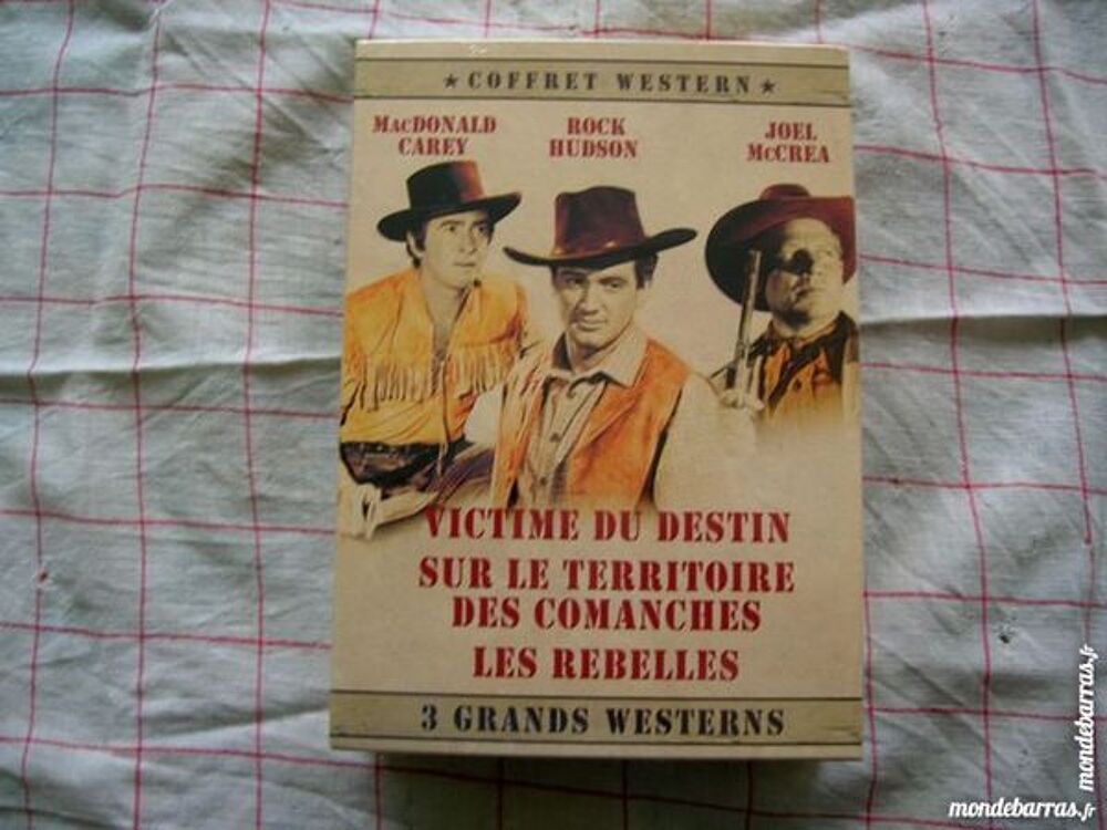 COFFRET 3 DVD Westerns - LES REBELLES + 2 DVD et blu-ray