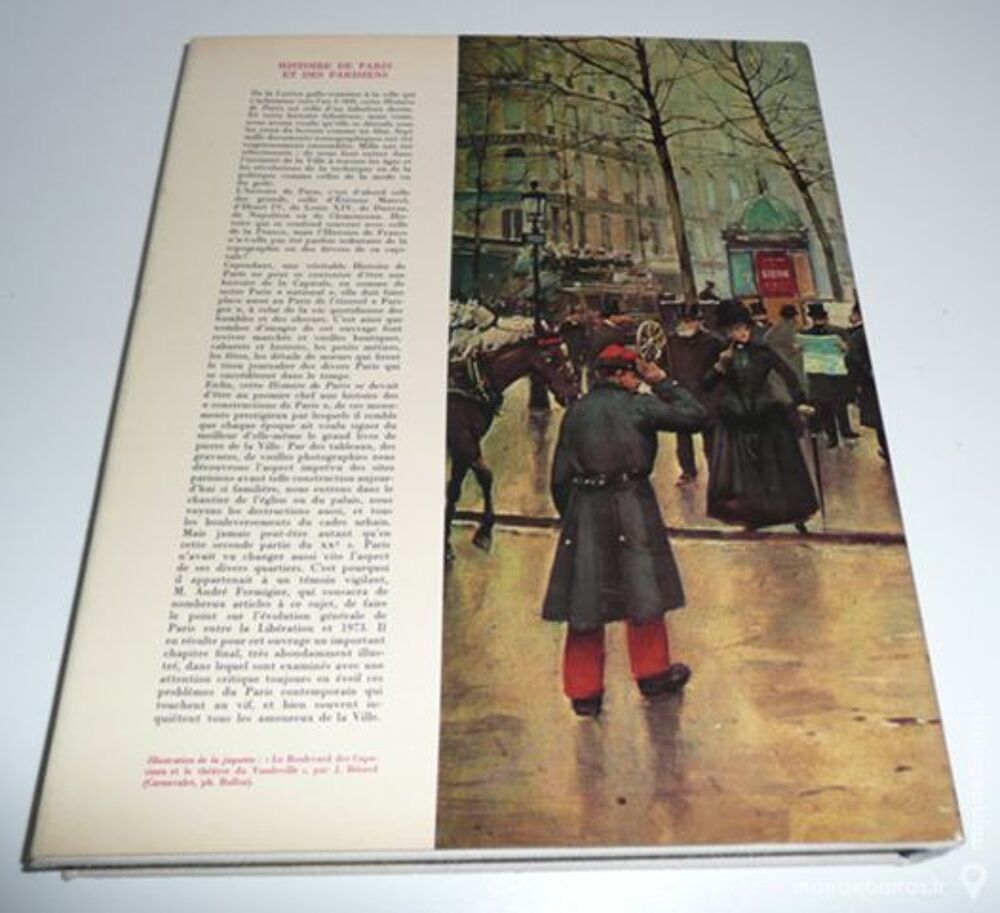 HISTOIRE DE PARIS ET DES PARISIENS - LAFFONT Livres et BD