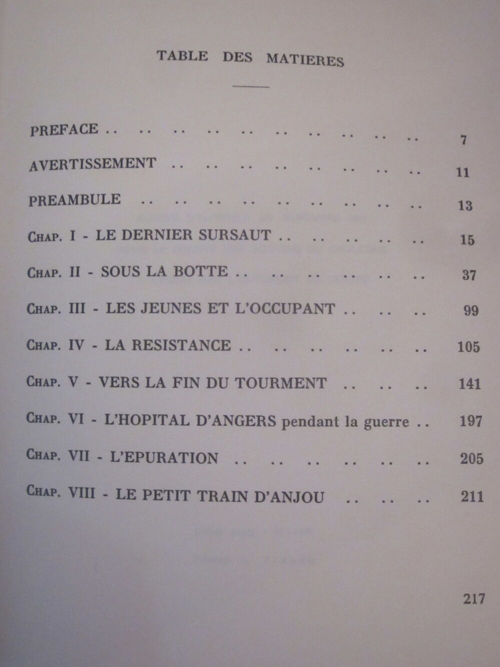 L' ANJOU DES ANNEES 40 Livres et BD