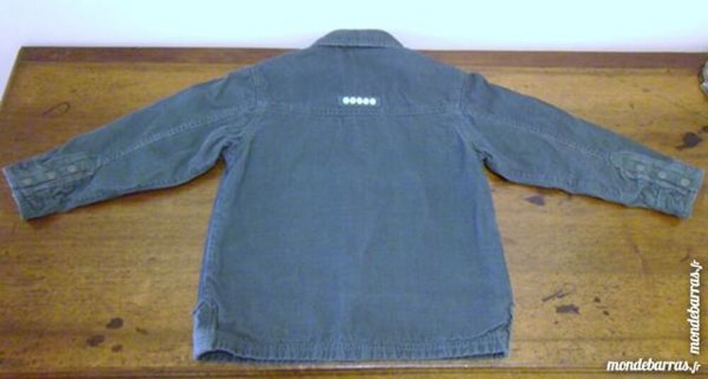 Surchemise verte en velours Sergent Major 5 ans Vêtements enfants