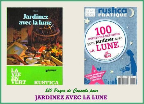 RUSTICA - JARDINEZ AVEC LA LUNE / les-livres-de-jac 13 Lyon 6 (69)