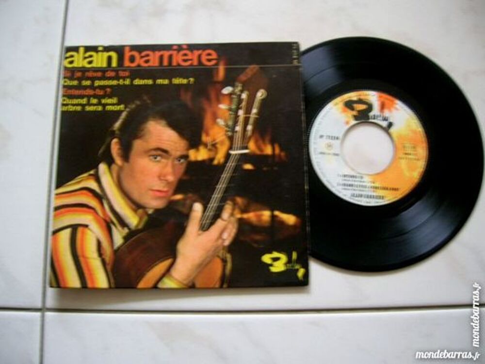 45 TOURS EP ALAIN BARRIERE Entends-tu ? CD et vinyles