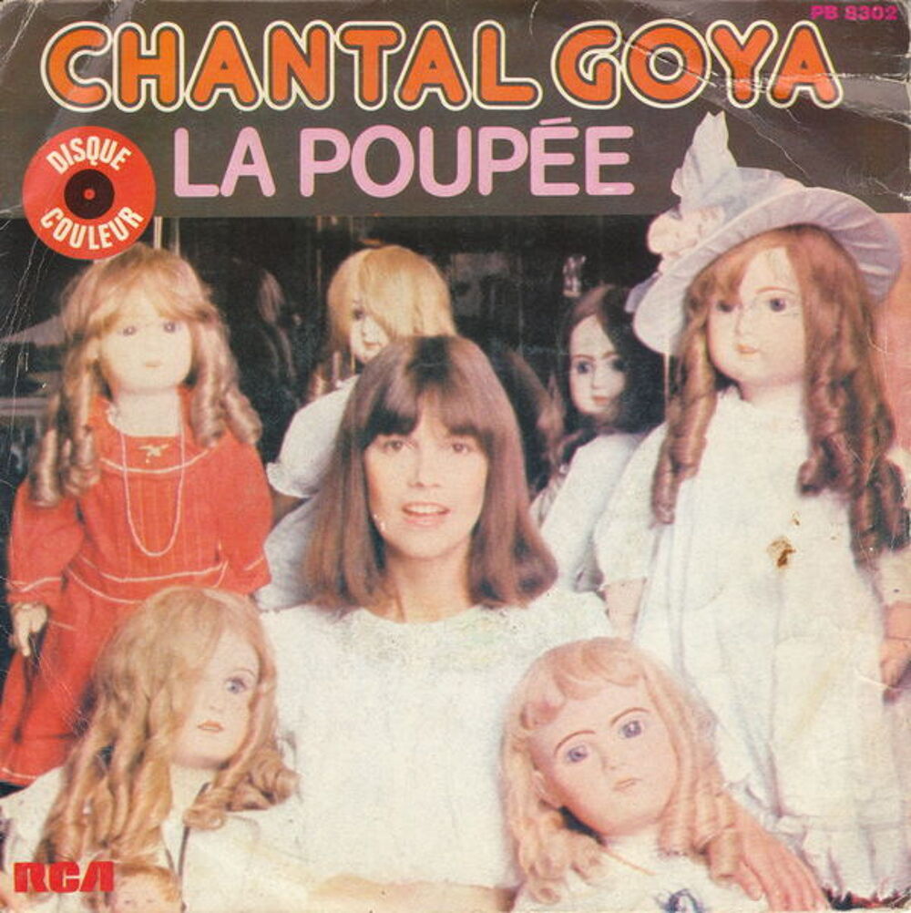 Disque vinyle 45 tours Chantal Goya - La poup&eacute;e
CD et vinyles