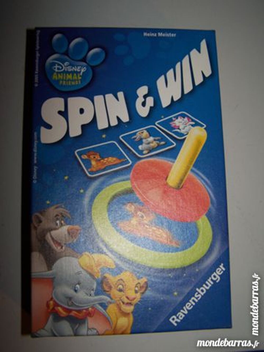 Jeu Ravensburger &laquo; Spin Win &raquo;Disney Animal Friend Jeux / jouets