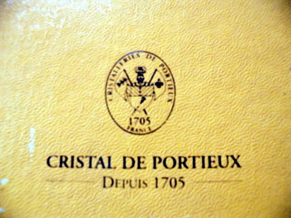 2 verres en cristal Electroménager