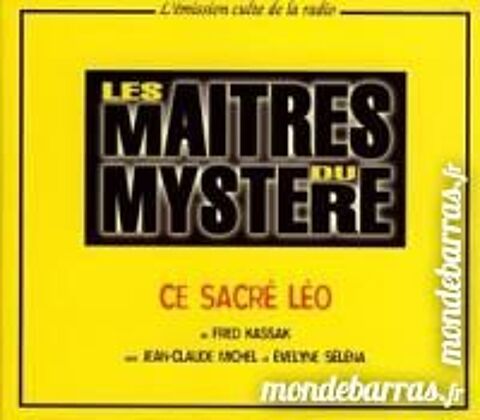  Livre audio  Les matres du mystre-Ce sacr Lo     10 Noyelles-sous-Lens (62)