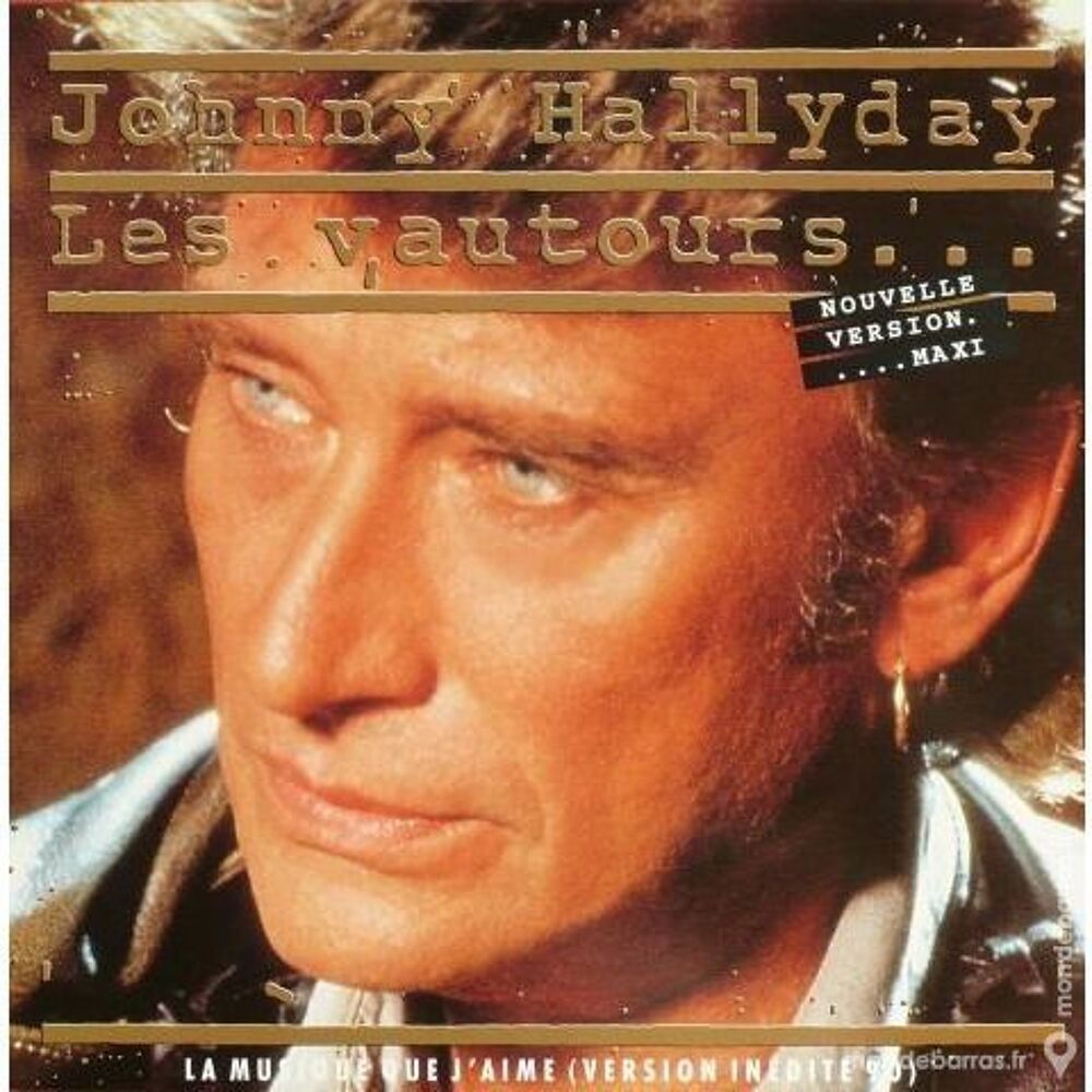 Johnny Hallyday &laquo; Les vautours &raquo; CD et vinyles