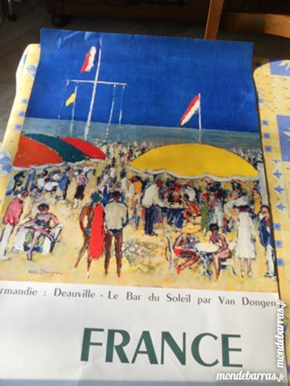rare chronolitographie pour collectionneur 