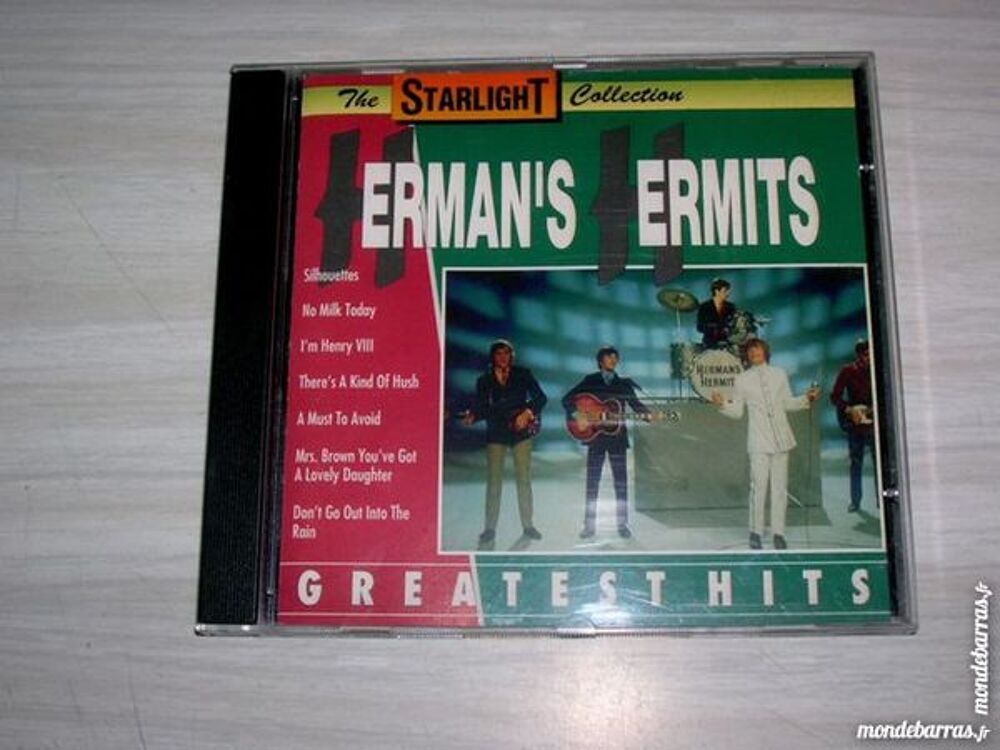 CD HERMAN'S HERMITS Greatest Hits CD et vinyles