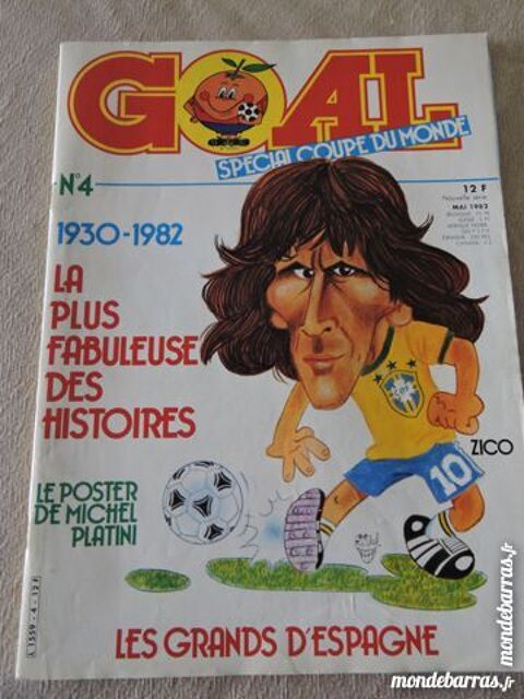 Goal Spcial coupe du monde 1930-1982 6 Pantin (93)